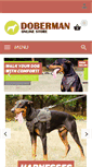 Mobile Screenshot of all-about-doberman-dog-breed.com